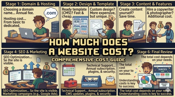 How much does a website cost in 2026 - pricing guide for business owners